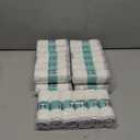 HIPHOP PANDA Baby Washcloths, Rayon Made from Bamboo - 2 Layer Ultra Soft Absorbent Newborn Bath Face Towel - Reusable Baby Wipes for Delicate Skin - Gray Stripe, 30 Pack (10x10 Inch - 30 Pack Gift Box Set)