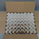 Pack of 48 Cardboard Craft Toilet Paper Tube Rolls, 9.9 cm Length (White)