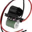 Partuto Radiator Fan Blower Motor Relay Resistor for Chevrolet Cruze 2011-2016 Engine Cooling Fan Motor Wiring Harness No.13427161 Radiator Fan Blower Motor Resistance Durable Material Replacement