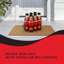10 x Coke Zero Sugar Diet Soda Soft Drink, 16.9 fl oz, 6 Pack (EXP 05/01/25)