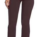 Safort Women's Yoga Pants Straight Leg Yoga Dress Pants 28"/30"/32"/34" Long Tall Inseam Stretch Slacks Pocket for Workout (X-Large)