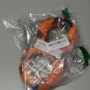 Goughnuts  Dog Toys for Aggressive Chewers | Virtually Indestructible Pull Toy for Breeds Such as Pit Bulls and German Shepherds | Heavy Duty Tug Dog Toy | Medium | Orange (Medium (30-70 lb) (Original Size))