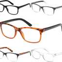 5 Pack Reading Glasses,Blue Light Blo