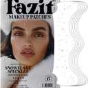 Fazit Makeup Patches - Snowflake Speckles - Glow Up Make-Up Patches - Cute Glitter Makeup Accessories for Women - Cosmetic Glitter for Face