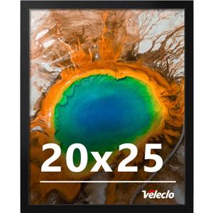 20x25 Picture Frame for Wall Display, 20x25 Black Picture Frame with Shatter Resistant Plexiglass, Stable and Sturdy 20 x 25 Poster Frame for Wall Display, Handpicked Gift Collection, 1 Pack