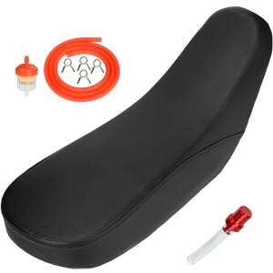 FVRITO Foam Seat for 50cc 70cc 90cc 110cc Taotao 110B Boulder B1 Coolster 3050C Vitacci HAWK Peace Roketa Sunl BMS Bamboo Mudcat RPS Raider 6 ICEbear Quad Mountopz Chinese Kids youth ATV 4-Wheeler (Red+Black)