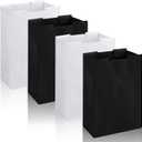 4 Pcs Laundry Sorter Replacement Bags Hamper Cart Removable Replacement Laundry Storage Organizer Bag Hamper Liner, No Hooks 14.76 x 8.66 x 21.65 Inch