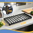 JXGRATE2 Gas Range Center Cast Iron Gra Middle Stove Grate for GE Gas Stove