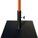 Tropishade Steel Plate Umbrella Base, 36 lbs, Black
