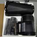 ACOQOOS Juicer Machines, 5.3" Wide Chute for Whole Fruit and Vegetable,1.8L Auto-Feed Time-Saver, Slow Masticating High Yield, Easy to Clean Cold Press Juicer with 2 Cups (Black)