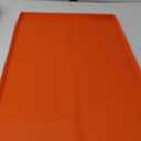 Fdit Silicone Griddle Mat, Black Stone Grill Grill Grill Silicone Protective Pad Cleaning Pad Grill Plate Silicone Protective Cover for Griddle Top (36 Inch Orange)