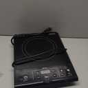 Mueller RapidTherm Portable Induction Cooktop, 1800W Hot Plate Electric Stove Top Burner. 8 Temp Levels, Auto-Off & Pot Detection, LED Display, Child Lock, 4 Programs, Burners for Cooking