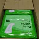 Amazon Basics Men's Incontinence Guards, Maximum Absorbency, Moisture-Wicking with Odor Protection, One Size Fits Most, 104 Count (2 Packs of 52)