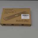 Diatomite Kitchen Faucet Mat - 14Inch Water Absorbing Stone Tray for Sink, Stone Fast-Drying Faucet Mat for Kitchen Counter Sink Accessories (Dark Grey, 14'' x 3.9'')