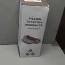 Neck Massager Pillow,Ergonomic Neck Massager with Heating,Traction & Vibration,Hump Corrector for Shoulder Pain Relief, Neck Pillow for Daily Comfort