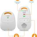 VTech Upgraded Audio Baby Monitor with Rechargeable Battery, Long Range, and Crystal-Clear Sound