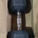 CAP Barbell Coated Dumbbell Weight | 35 LBS, One Weght