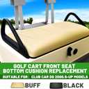 Golf Cart Front Seat Bottom Replacement Cushion Assembly for Club Car DS 2000.5-up