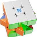 Moyu Weilong WRM V10 2024 MagLev Ball-core UV Coated Speed Cube 3x3 Stickerless Puzzle Cube Professional MagLev Magnetic Master Cube (20M Ball Core MagLev UV Coated Version)