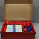 Fort Building Kit for Kids,STEM Construction Toys, Christmas & Birthday Gift for 4 5 6 7 8 9 10 11 12 Years Old Boys and Girls,Ultimate Creative Set for Indoor & Outdoors Activity,140 Pcs,Original (Red)