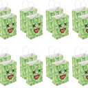 16pcs Party Favor Bags, Miner Theme Goodie Bags with Handles Bag Birthday Decorations for Presents Candy Snacks Storage Party Supplies
