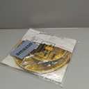 2 Pcs 2 Tier Fringe Tinsel Chandelier Iridescent Foil Party Disco Ball Decor Chandelier Decoration Metallic Foil Shimmering Bachelorette Party Decor Photo Booth Supplies (Gold)