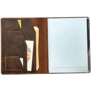 Leather Folio case with Pen Holder for Remarkable 2 Cover(Not Compatible with Remarkable Paper Pro), Genuine Leather Folio Cover for Remarkable 2 Tablet case
