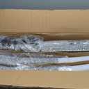 COLAMY Upholstered Parsons Dining Chairs Set of 2, Fabric Dining Room Kitchen Side Chair with Nailhead Trim and Wood Legs - Boho