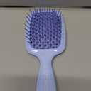 FHI Heat UNbrush Detangling Brush for Pain-Free Brushing on All Wet or Dry Hair Types  Durable DuoFlex Anti-Static Bristles, Lightweight Handle, Vented Hair Brush (1 Count (Pack of 1), Periwinkle Light Blue)