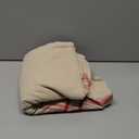 DII French Stripe Dining Table Collection Farmhouse Style Tablecloth, 60x84 Inches, Taupe/Red