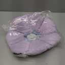 Cat Cone Collar,Cute Waterproof Cat Recovery Collar,Anti-Bite Lick Wound Healing Safety Elizabethan e Collar for Cats,Purple Flower All-Season Style