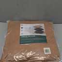 A1 Home Collections Down Alternative Throw Insert, Ready to Use Pillow Pack of 2, 18"x18", Brown Derby