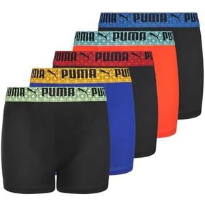 PUMA boys 5 Pack Performance Boxer Briefs XL(16-18)
