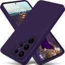 Varikke for Samsung Galaxy S26 Ultra Case, Liquid Silicone Upgrade [Camera Protection] [Anti-Scratch Microfiber Lining] Slim Soft Touch Gel Rubber Shockproof Phone Case 6.9", Dark Purple