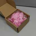 Pink Flowers Orchid Heads 15PCS Artificial Orchids 3.35 Fake Flower Heads for Craft for Bridal Shower Home Party Wedding Cake Decoration (Pink)