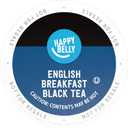 2 x Amazon Brand - Happy Belly Tea Pods, English Breakfast, 24 Count, Compatible with 2.0 K-Cup Brewers