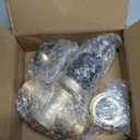 Upgraded 1" Brass Pressure Reducing ValveWater Pressure Regulator for home with Double Union FNPT Connection - Stainless Steel Strainer Screen (1 inch)