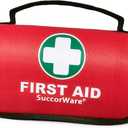 Small First Aid Kit - 100 Piece - Mini First Aid Kit for Home, Camping, Hiking, Backpacking, Travel, Vehicle, Outdoors - Emergency & Medical Supplies