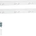 SURAIELEC 2-Pack 36 in Under Cabinet Hardwired Power Strip, ETL Listed