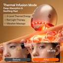 INIA 7-in-1 Red Light Therapy for Face and Neck Gua Sha Facial Massager Tool Device with Thermal and Cryo Mode for Puffiness & Firming Skincare Tool