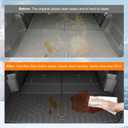 powoq 6&7 Seats Cargo Mat Compatible with 2024-2026 Lexus TX350 TX500H TX550H+ Cargo Liner Trunk Mat Backrest Mats Replacement for 2024 2025 2026 Lexus TX Accessories (Trunk Mat with Backrest Mats)