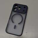 Symcele Designed for iPhone 17 Pro Case, Compatible with MagSafe, [Camera Protection] [15FT Military Drop Protection] Shockproof Translucent Matte Anti-Slip Phone Case, 6.3", Deep Blue