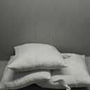 Amazon Basics Square Hypoallergenic Pillow Insert, Sofa Bed Couch Decorative Stuffer, 20", 4 Pack