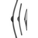 Feiyueauto Wiper Blade Replacement for Rogue 2014-2021, Windshield Wiper Blades 26"+17" With Rear Wiper 12" (Set of 3) U/J HOOK, Double Sided Rubber Strips and Longer Life