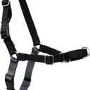 PetSafe Easy Walk Harness for Dogs - Pull-Free Walks - Patented Martingale Loop Design - Front Chest Leash Attachment - Comfort Straps - Breathable Harness Design - Medium/Large, Charcoal/Black