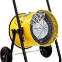 DR. INFRARED HEATER DR-PS11524 Salamander Construction 15000-Watt, Single Phase, 240-Volt Portable Fan Forced Electric Heater