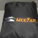 MeeFar Rooftop Cargo Carrier Car Roof Bag 21 Cubic Feet 100% Waterproof Car Top Carrier, Fits All Vehicle with/Without Rack,Include Anti-Slip Mat,10 Reinforced Straps,6 Door Hooks,Luggage Lock