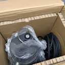 Acquaer Sewage Pump Submersible Water Pump with Automatic Float Switch, for Sump Basin, Residential Sewage, Black, 2'' NPT 3/4 HP 6400 GPH