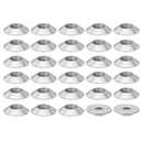 PATIKIL M4 Finish Countersunk Washer, 30pcs 16mm Dia. 3.2mm Tall Solid 304 Stainless Steel CNC Finish Cup Washer Screw Head Gasket for Industrial Construction