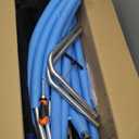 55" Trampoline for Kids with Enclosure, 440lbs Capacity Indoor & Outdoor Toddler Trampoline with Adjustable Gymnastics Bar & Toys, for Boys & Girls